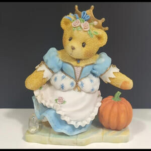 Cherished Teddies Christina Cinderella Girl Bear Figurine Found My Prince In You
